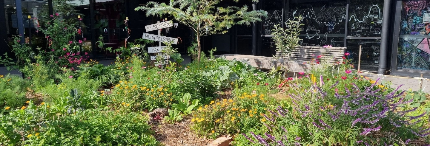 Front Garden in April 2025